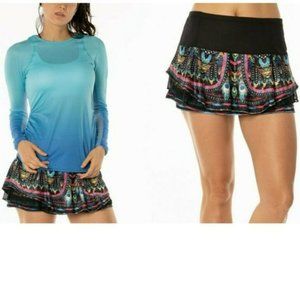 Nwt Lucky In Love Tennis Skort Skirt Shorts Black Blue Pink etc. XS